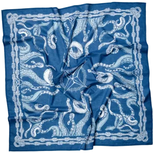34" Wild Rag Nautilus Bandana - Handker Bandanas