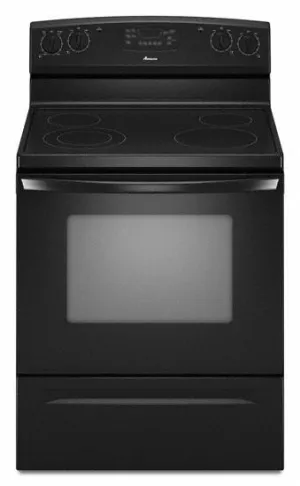 5.3 cu. ft. Self-Cleaning Electric Range(Black)