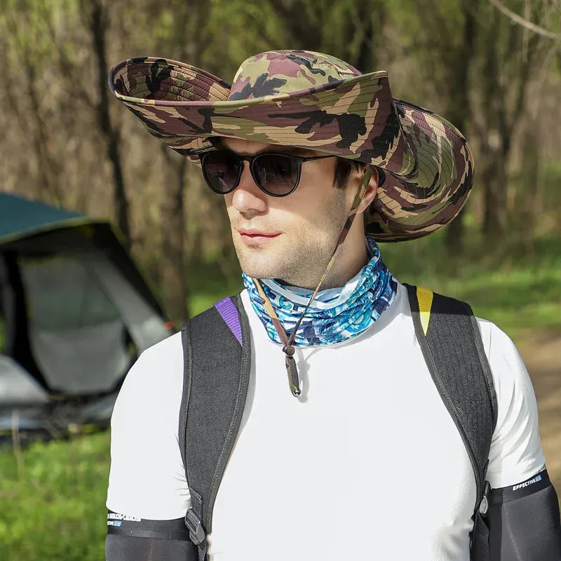 Adjustable Large Brim Boonie Hat