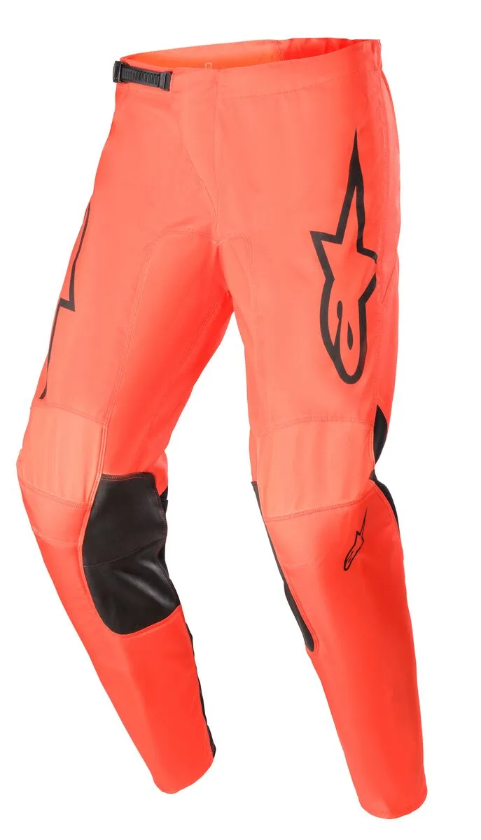 Alpinestars Fluid Lurv Hot Orange Black Motocross Kit Combo