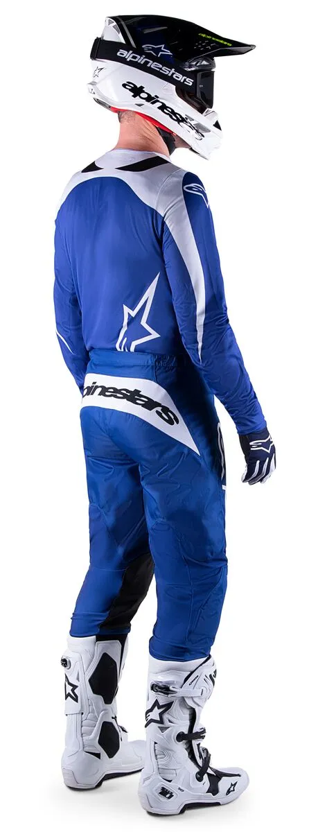 Alpinestars Fluid Narin Blue Ray White Pants