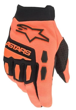 Alpinestars Kids Full Bore Orange Black Gloves