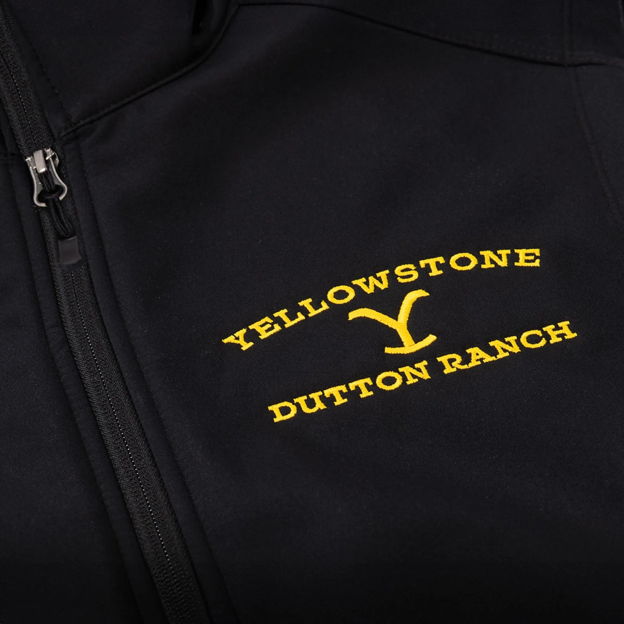 As Seen On Yellowstone Dutton Ranch Logo Core Soft Shell Vest