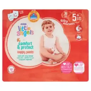 ASDA Little Angels Comfort & Protect 5  36 Nappy Pants