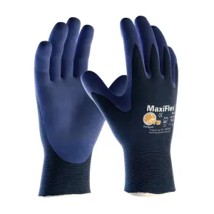 ATG 34-274/XXL Ultra Light Weight Seamless Knit Nylon Glove with Nitrile Coated MicroFoam Grip on Palm & Fingers