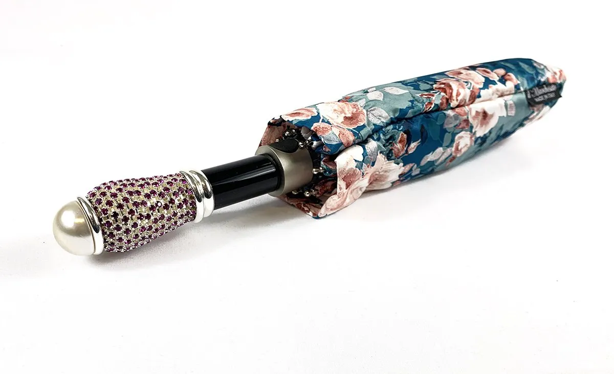 Beautiful Folding Umbrella With Floral Print