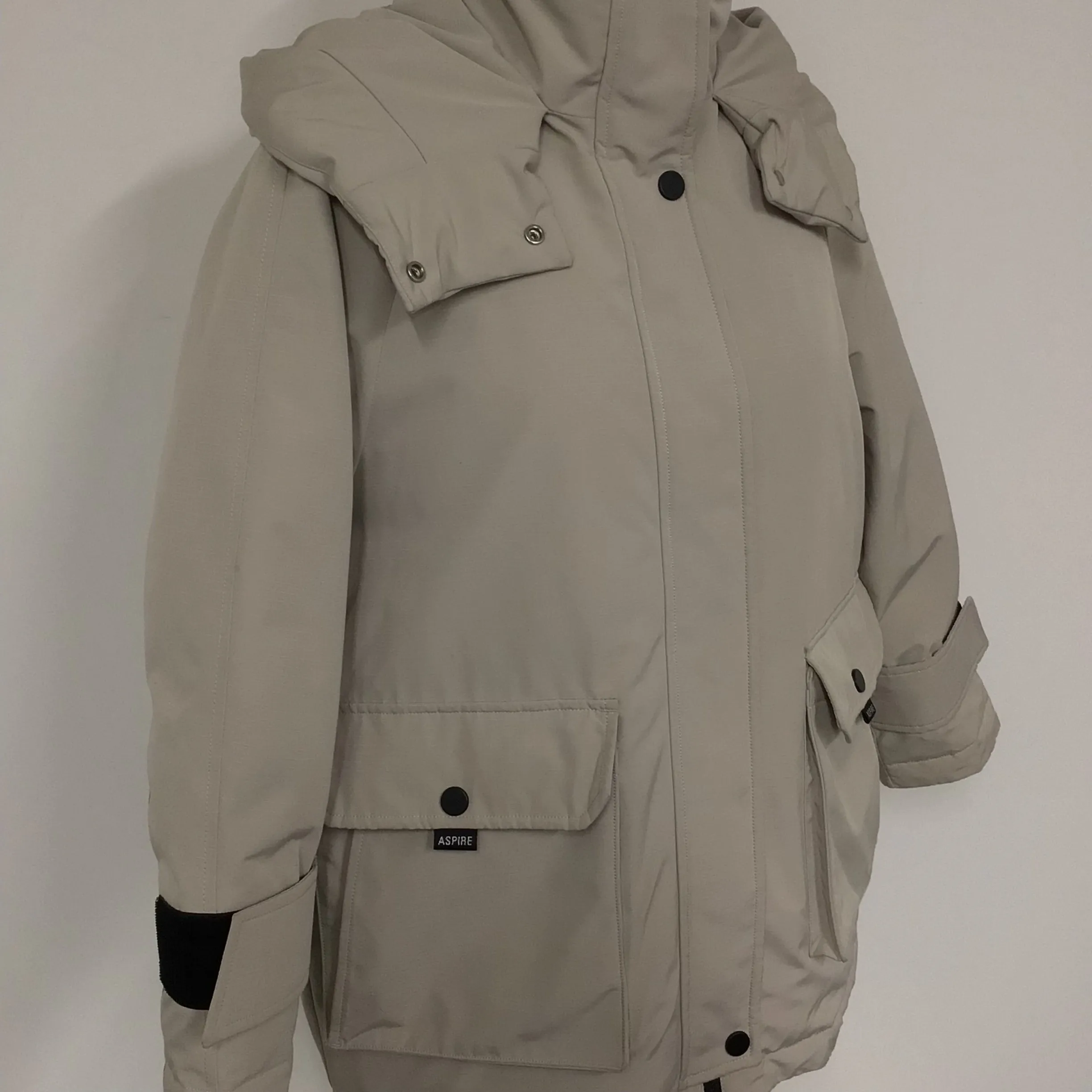 Bosideng Beige Taupe 90% Down Jacket Size 155/80A