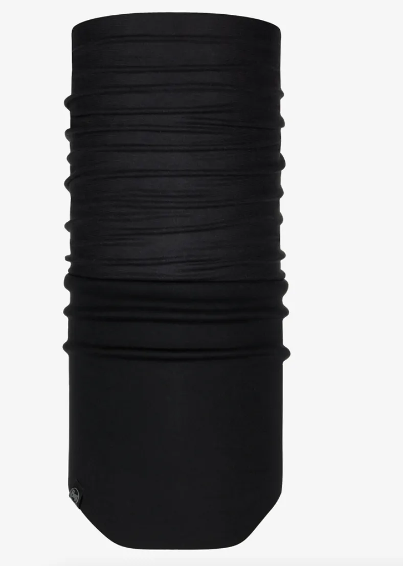 Buff Windproof Neckwarmer Black