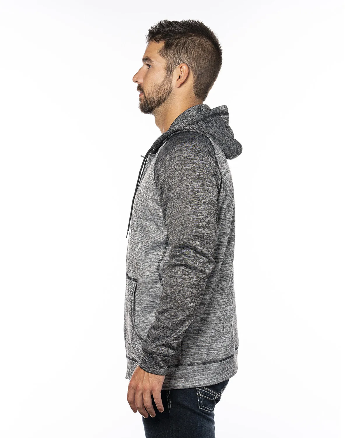 Burnside Men's Performance Hooded Sweatshirt