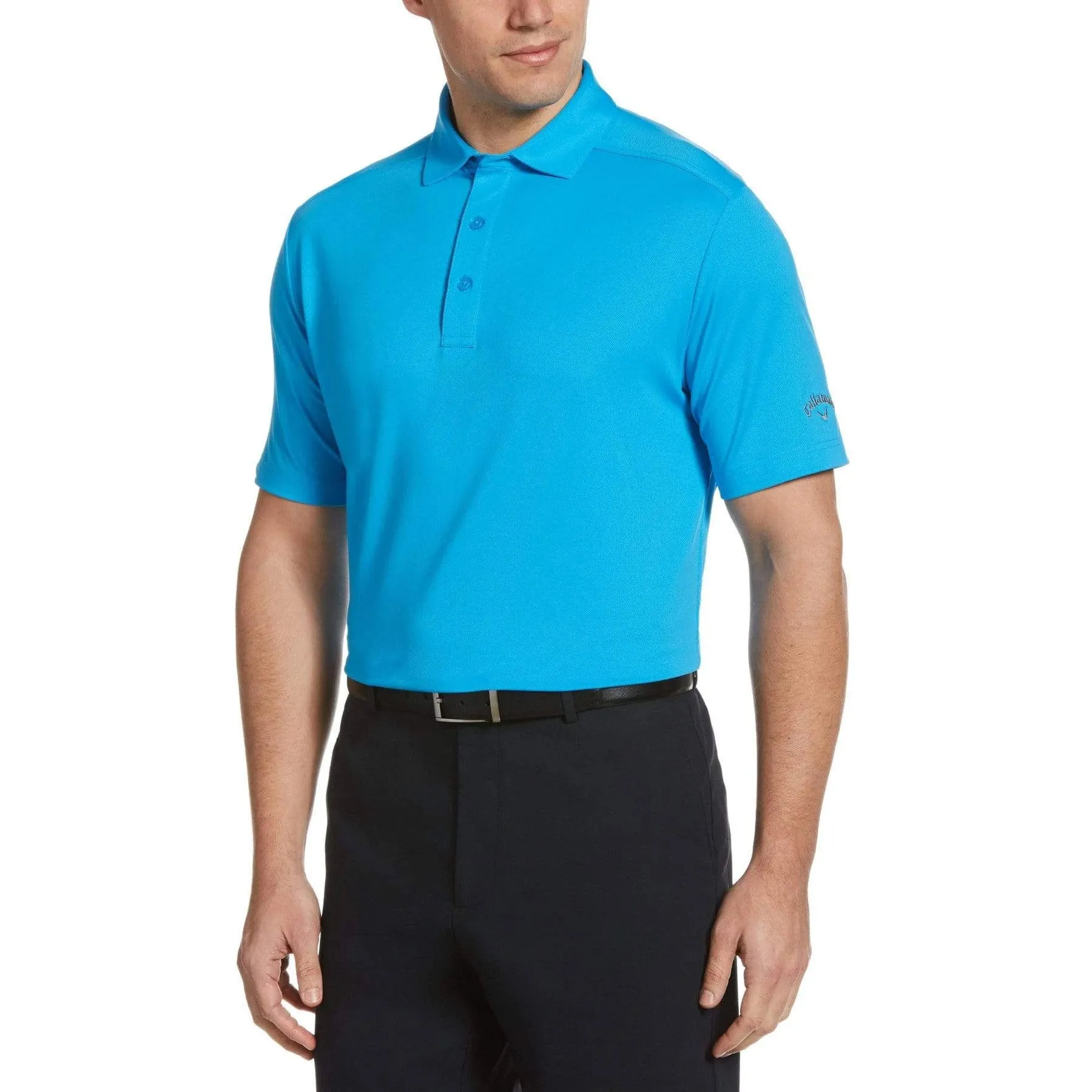 Callaway Cooling Micro Hex Mens Golf Polo