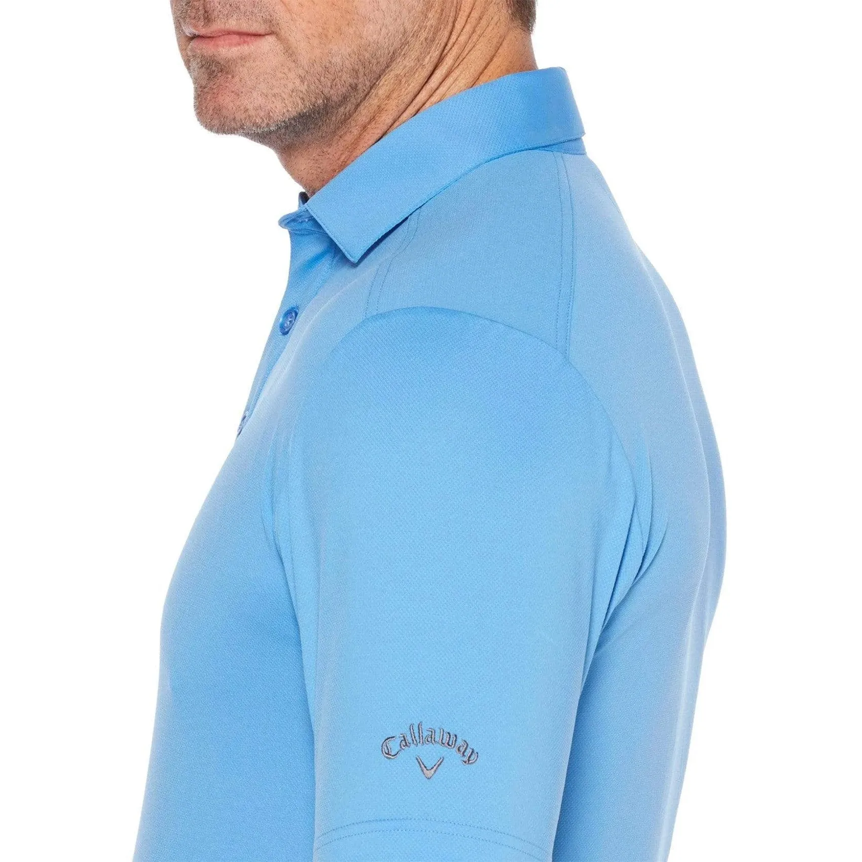 Callaway Cooling Micro Hex Mens Golf Polo