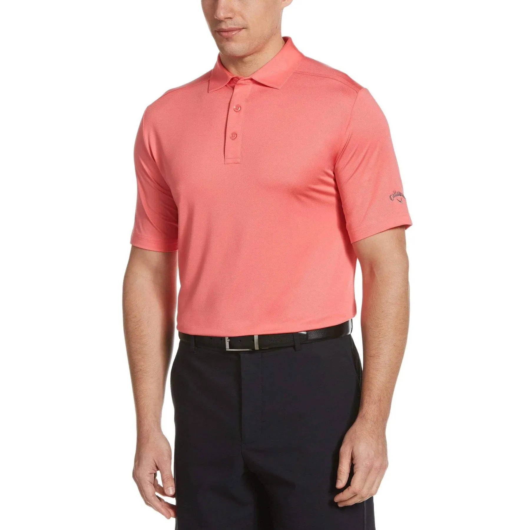 Callaway Cooling Micro Hex Mens Golf Polo