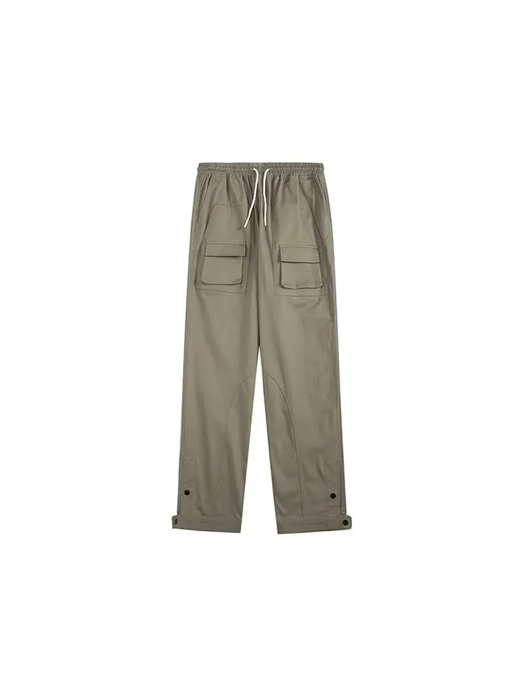 Casual Trousers Multiple Pockets Sport Cargo Pants