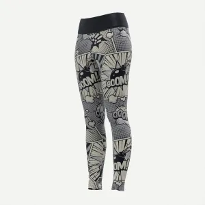 Comic Strip Womens Compression Pants