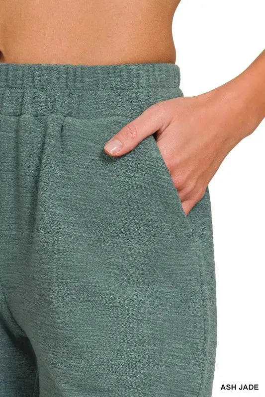 Cotton Slub Short Pants