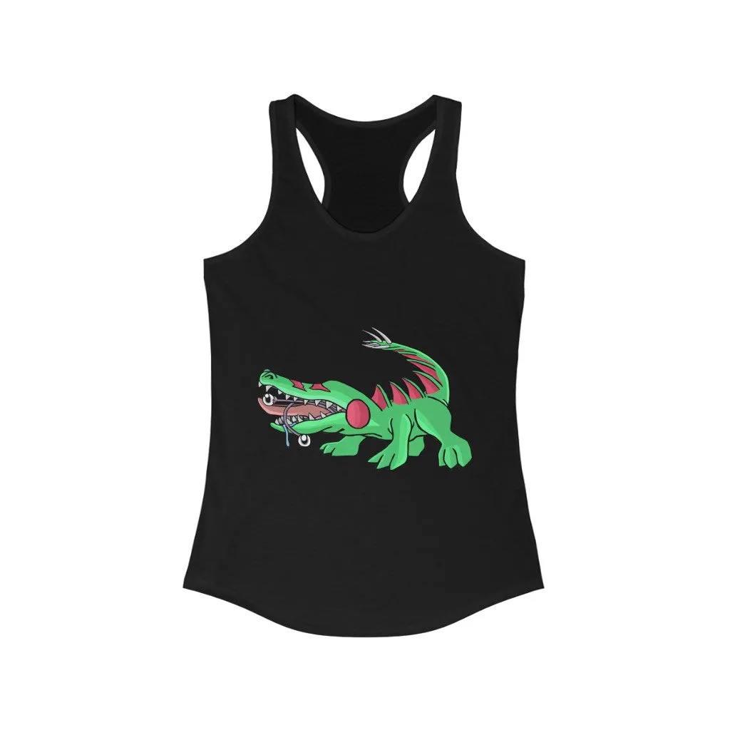 Crocodilas Women's Ideal Racerback Tank