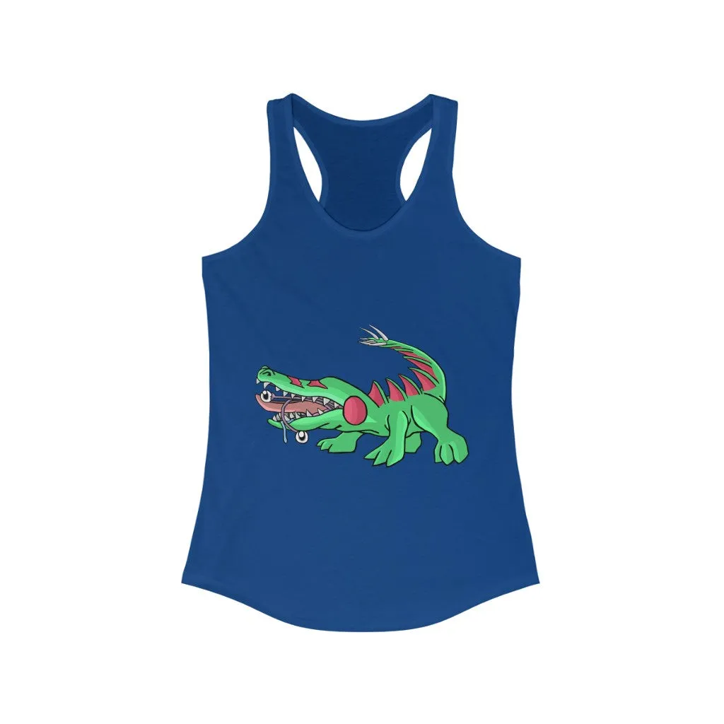 Crocodilas Women's Ideal Racerback Tank