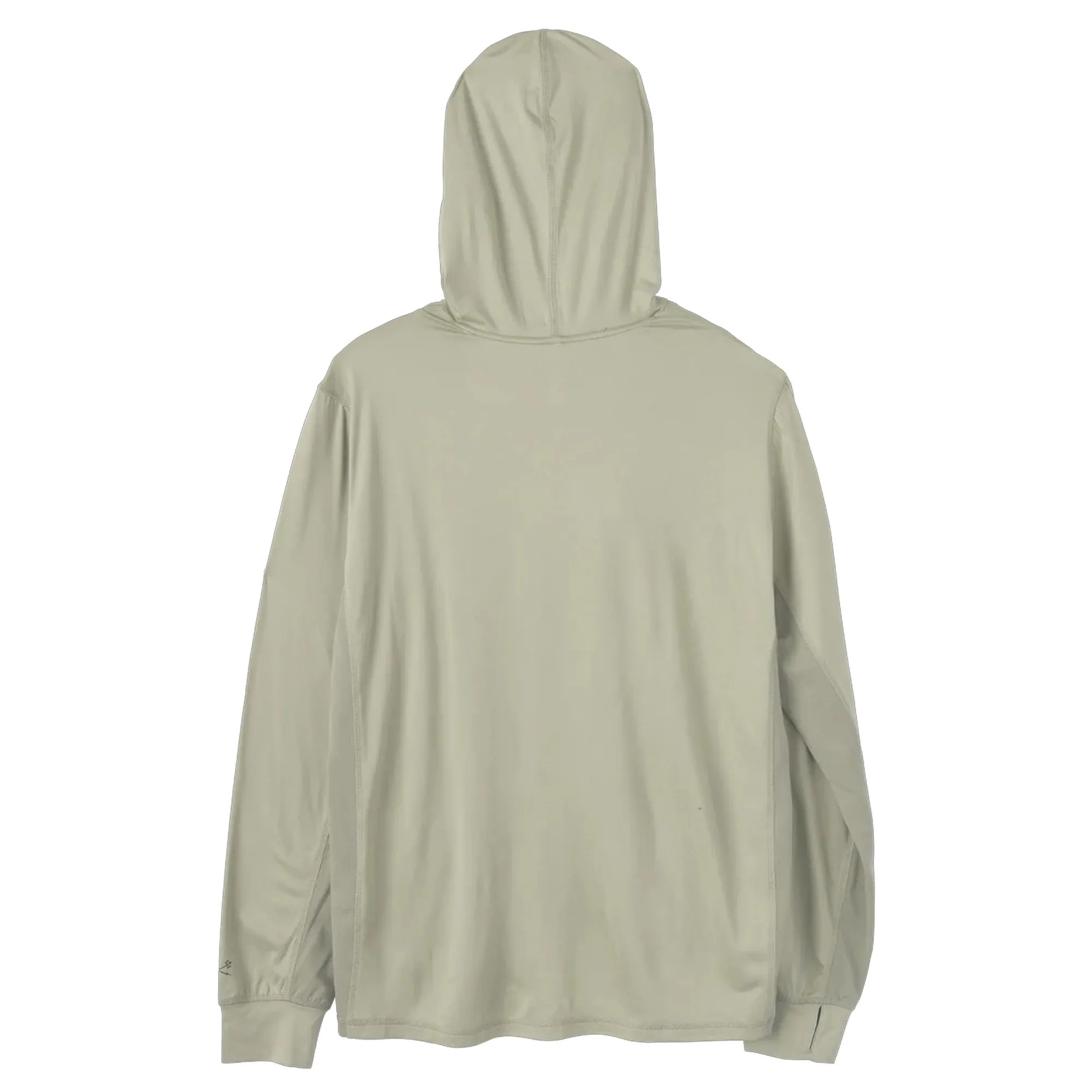 Dark Seas Bimini UV Hooded L/S Shirt - Moss