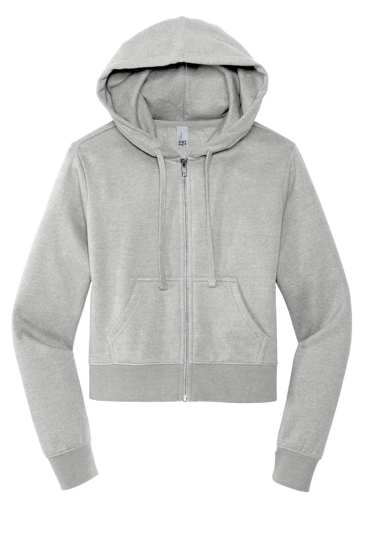 District Women's V.I.T. Fleece Full-Zip Hoodie DT6103