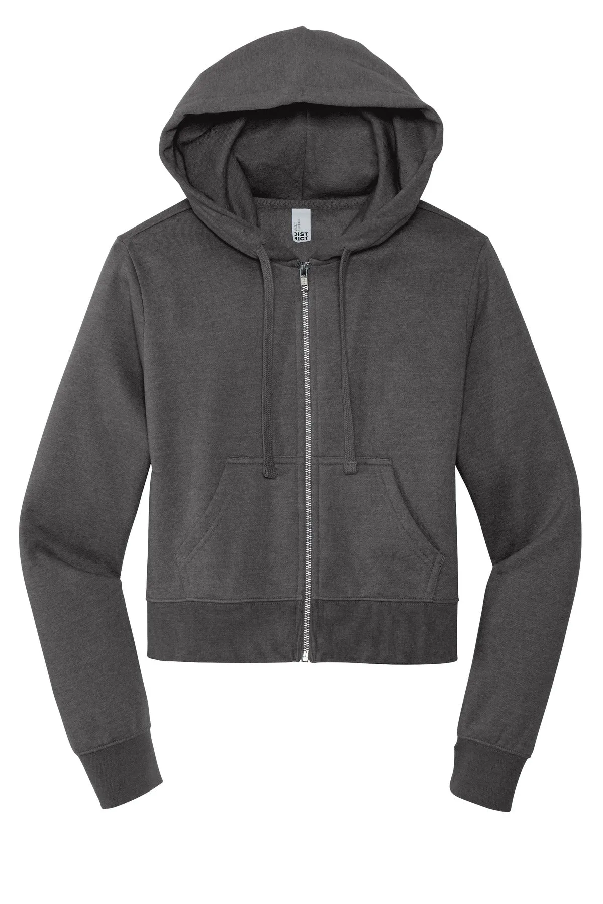 District Women's V.I.T. Fleece Full-Zip Hoodie DT6103