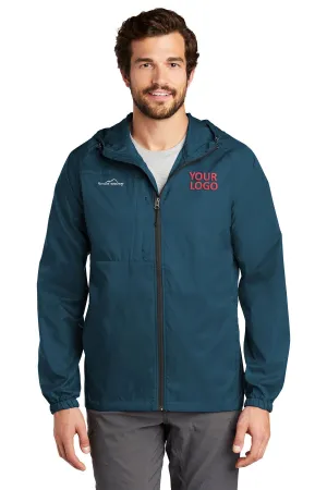 Eddie Bauer Custom Packable Wind Jackets, Adriatic Blue