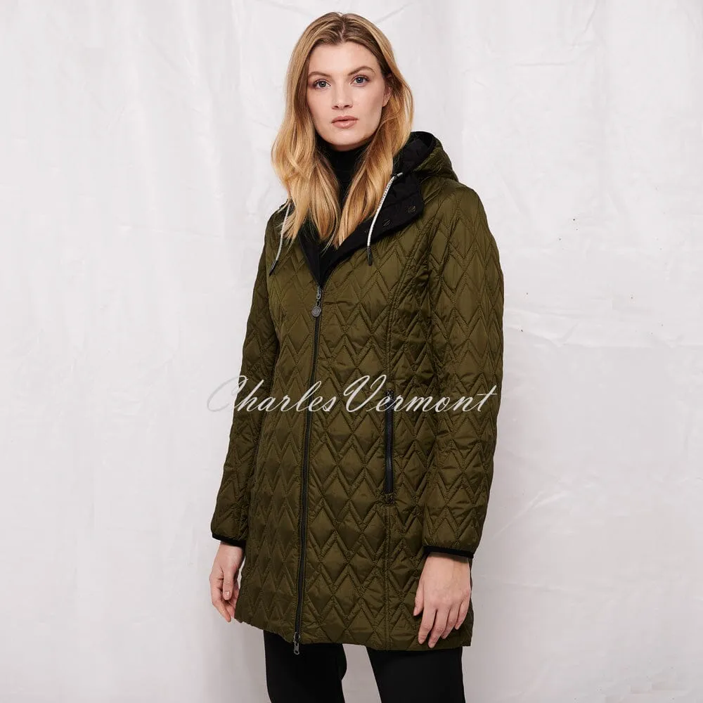 Frandsen Reversible Jacket - Style 357-162-9088 (Dark Olive / Black)