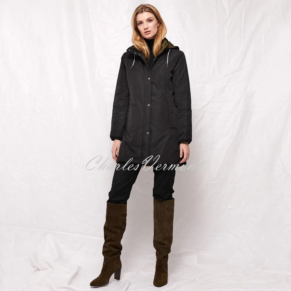 Frandsen Reversible Jacket - Style 357-162-9088 (Dark Olive / Black)