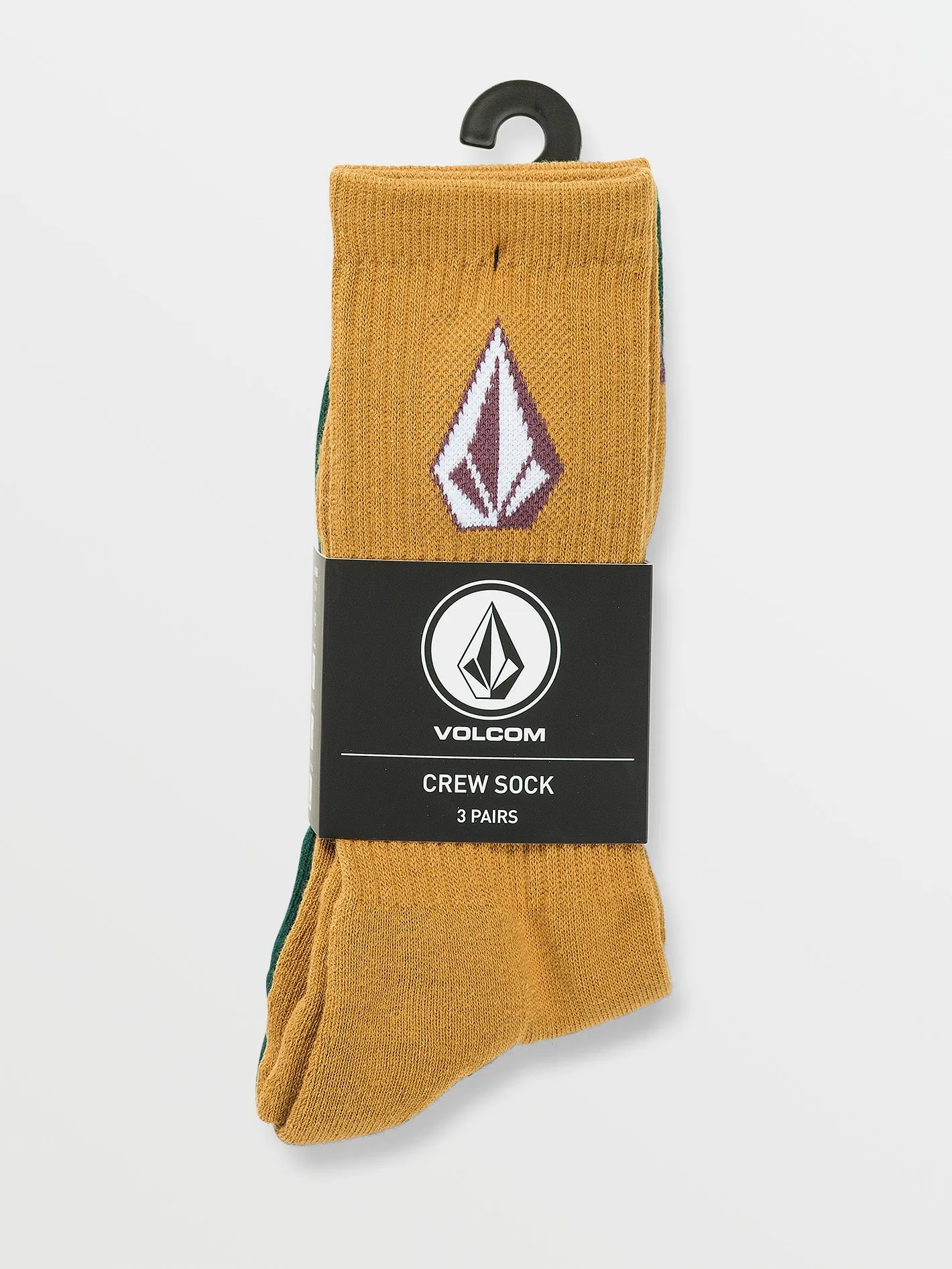 Full Stone 3 Pack Socks - Ranger Green