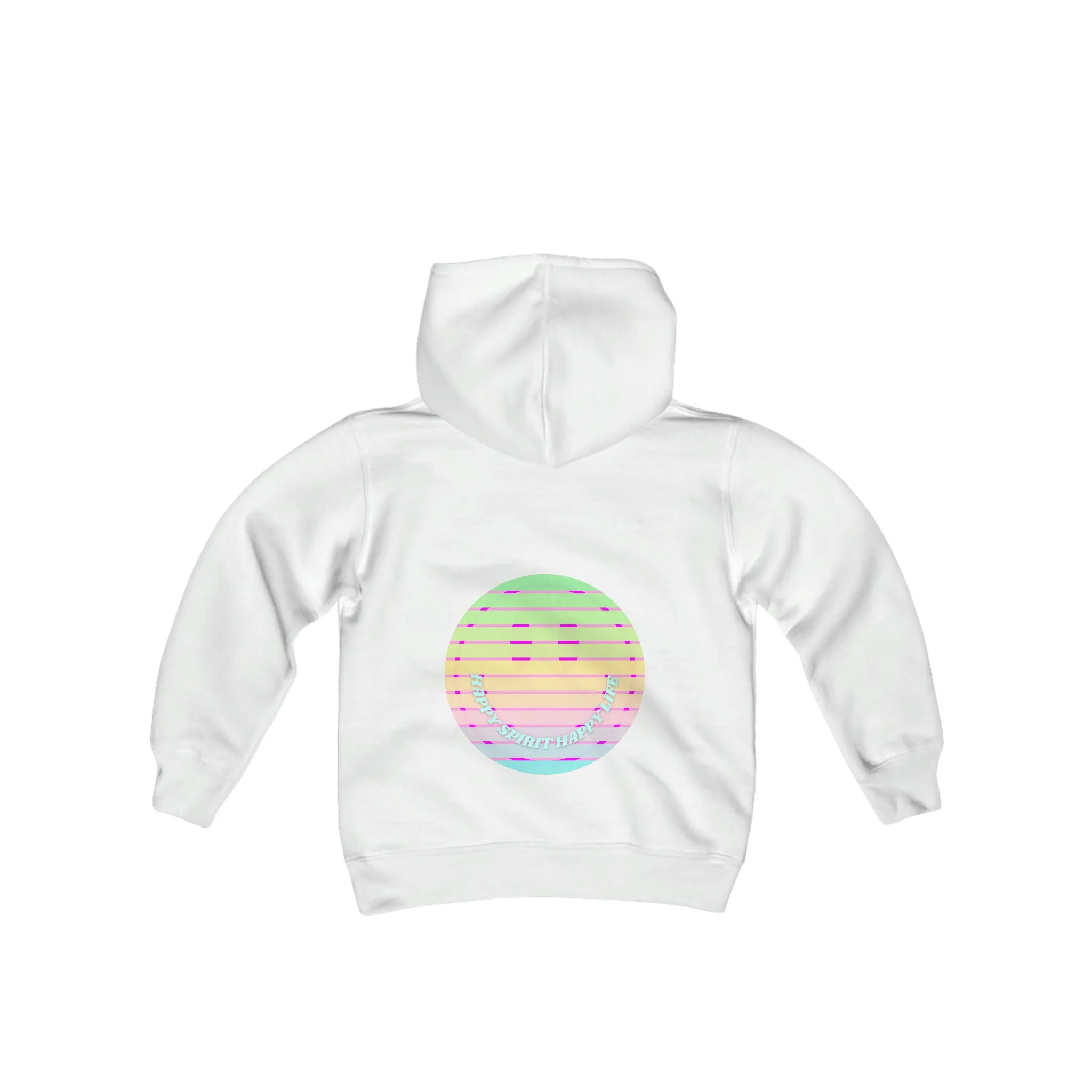 Happy Spirit Happy Life Youth Hoodie, Happy Mind Hoodie, Mental Health Hoodie, Smile Face Hoodie, Y2K Hoodie, Smile Face Youth Sweatshirt