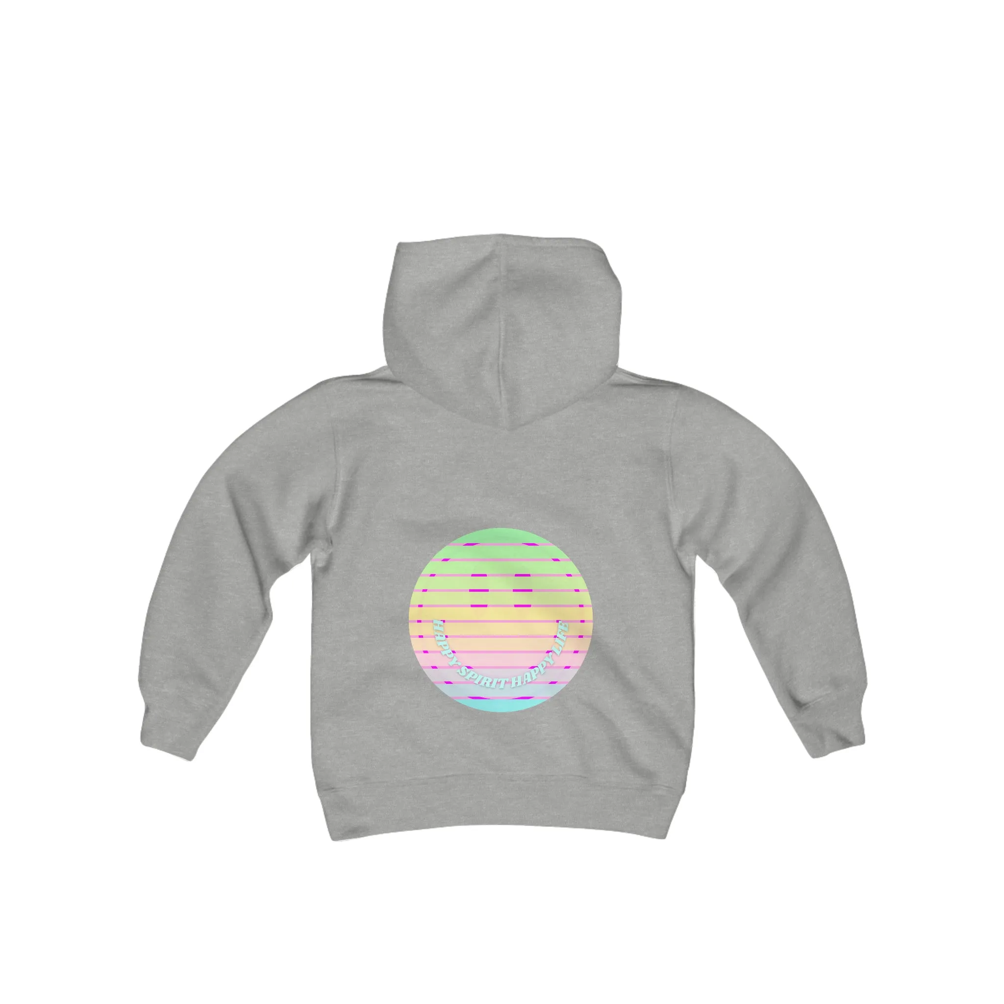 Happy Spirit Happy Life Youth Hoodie, Happy Mind Hoodie, Mental Health Hoodie, Smile Face Hoodie, Y2K Hoodie, Smile Face Youth Sweatshirt