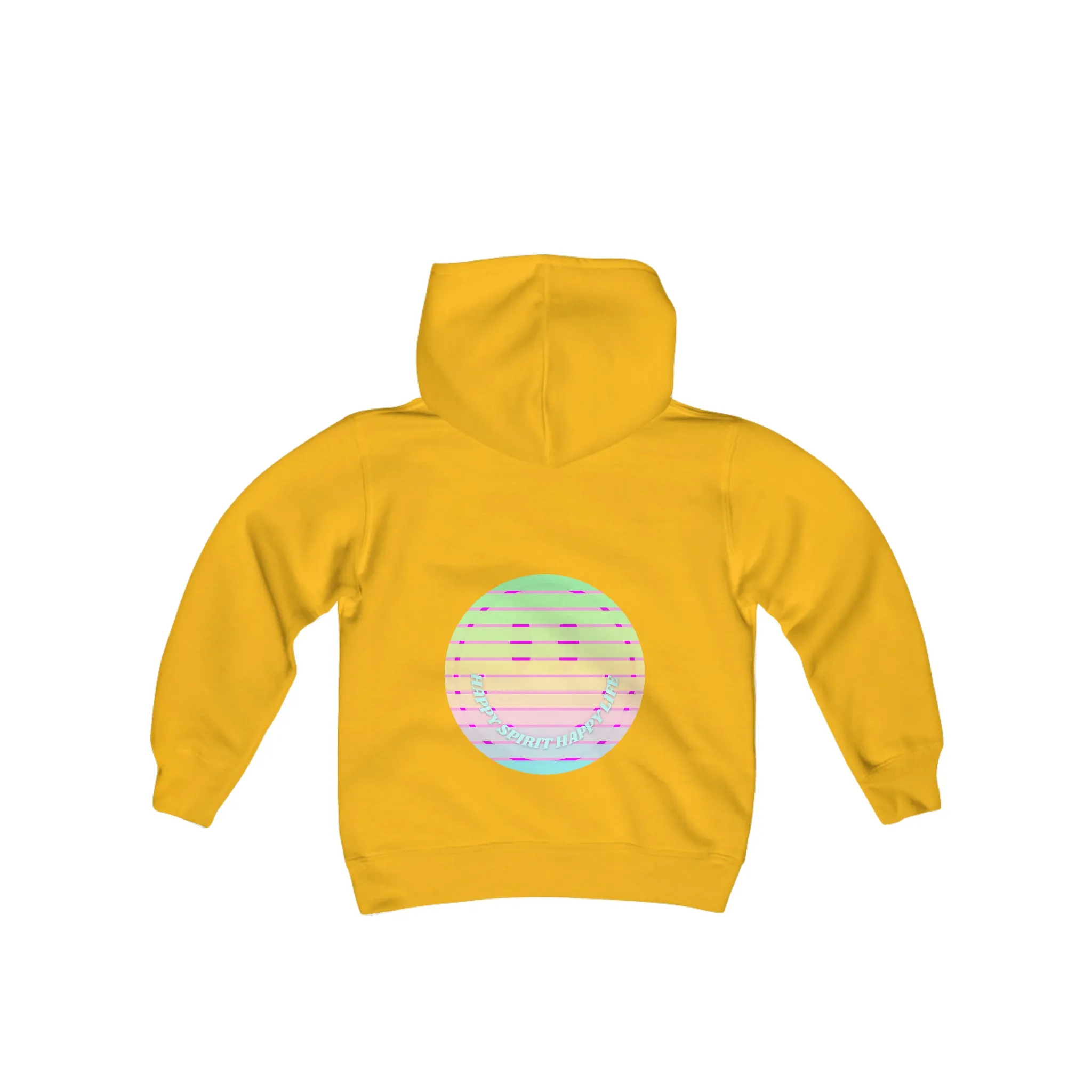 Happy Spirit Happy Life Youth Hoodie, Happy Mind Hoodie, Mental Health Hoodie, Smile Face Hoodie, Y2K Hoodie, Smile Face Youth Sweatshirt