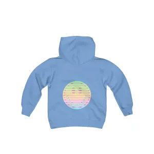 Happy Spirit Happy Life Youth Hoodie, Happy Mind Hoodie, Mental Health Hoodie, Smile Face Hoodie, Y2K Hoodie, Smile Face Youth Sweatshirt