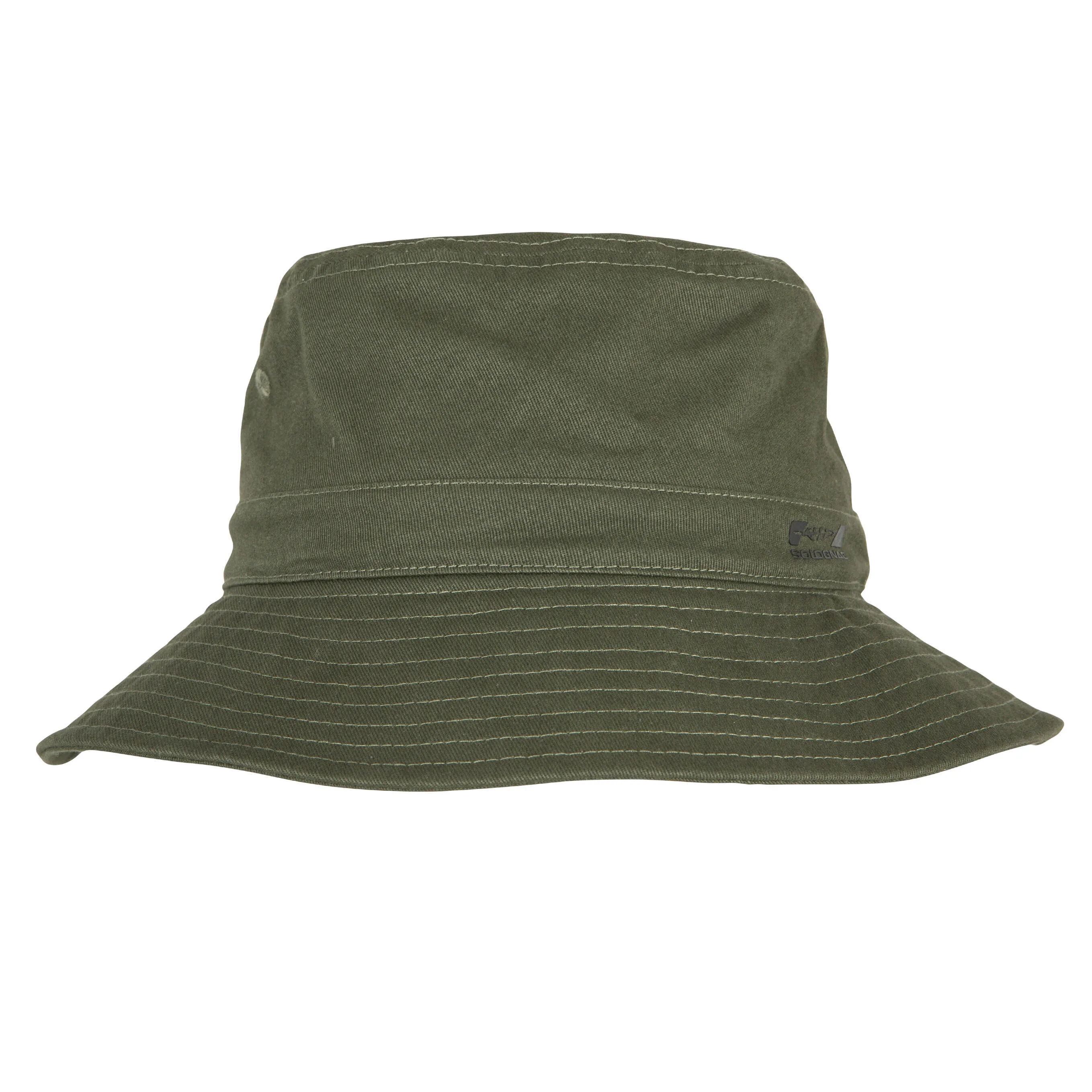HUNTING HAT STEPPE 100 GREEN SOLOGNAC, dark khaki