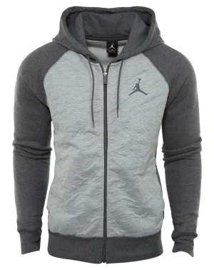 Jordan 3 Fleece Full-zip Hoodie Mens Style : 819125