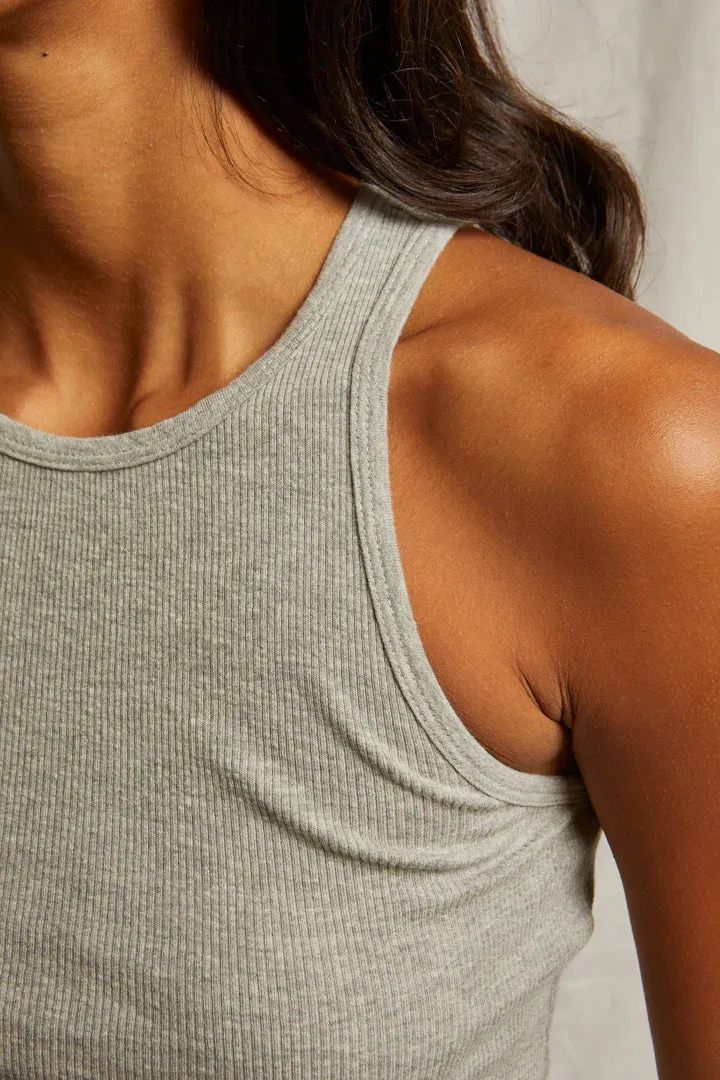 Kravitz fine rib tank | pefectwhitetee