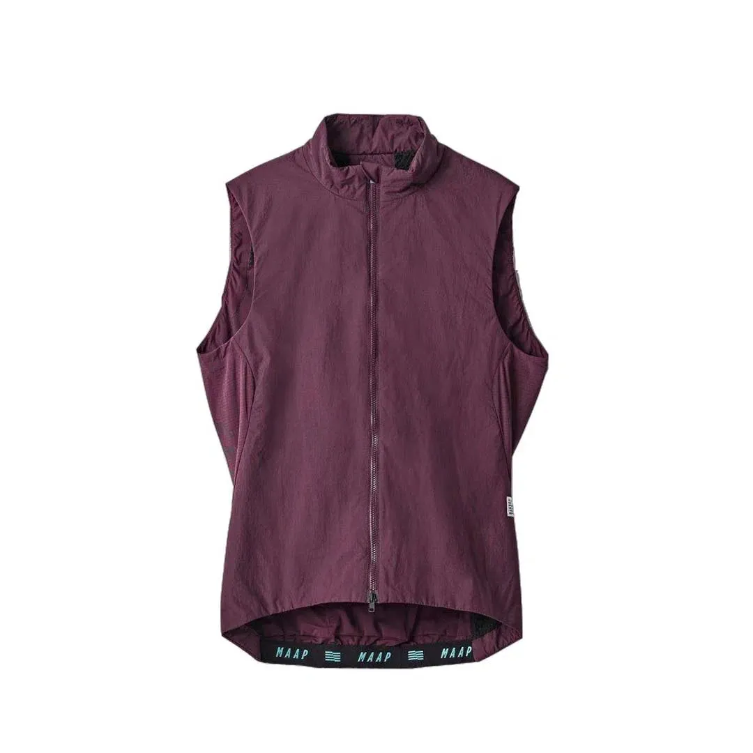 MAAP Alt Road Thermal Vest - Burgundy