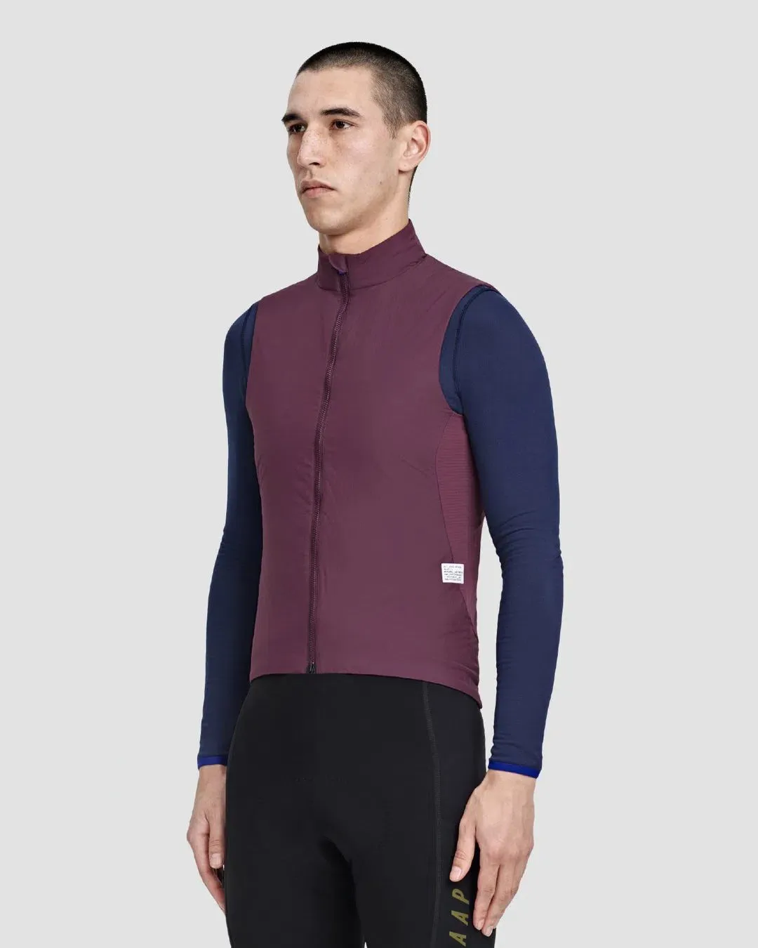 MAAP Alt Road Thermal Vest - Burgundy