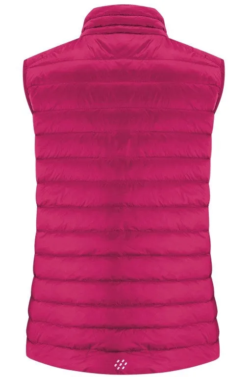 Mac in a Sac - Alpine Packable Down Ladies Vest - Fuchsia