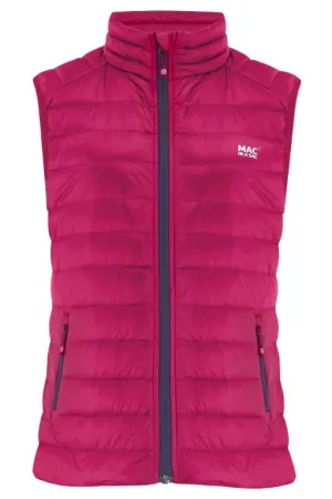 Mac in a Sac - Alpine Packable Down Ladies Vest - Fuchsia