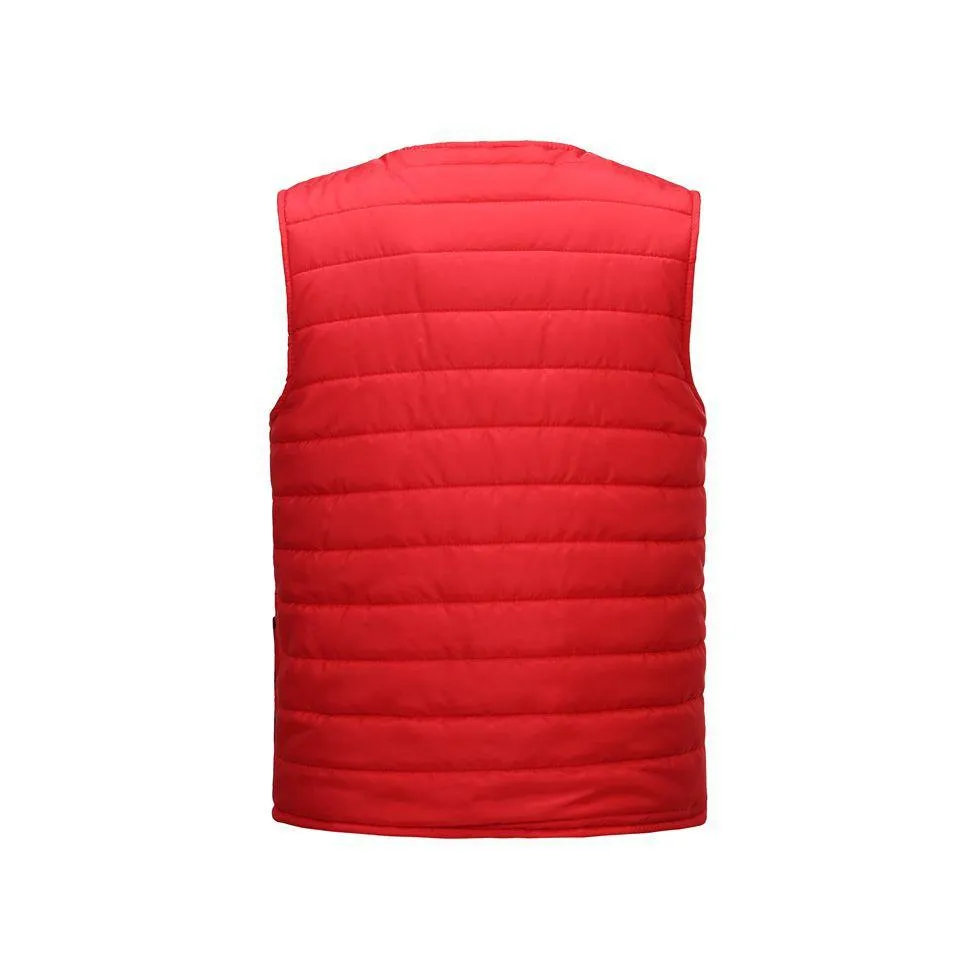 Mens Heated V Neck Vest