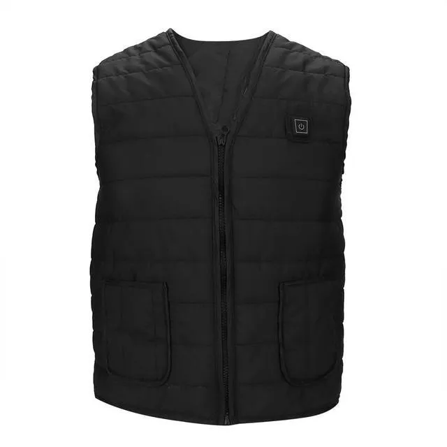 Mens Heated V Neck Vest
