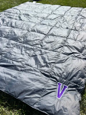 Packable Outdoor Down Blanket with Travel Pouch