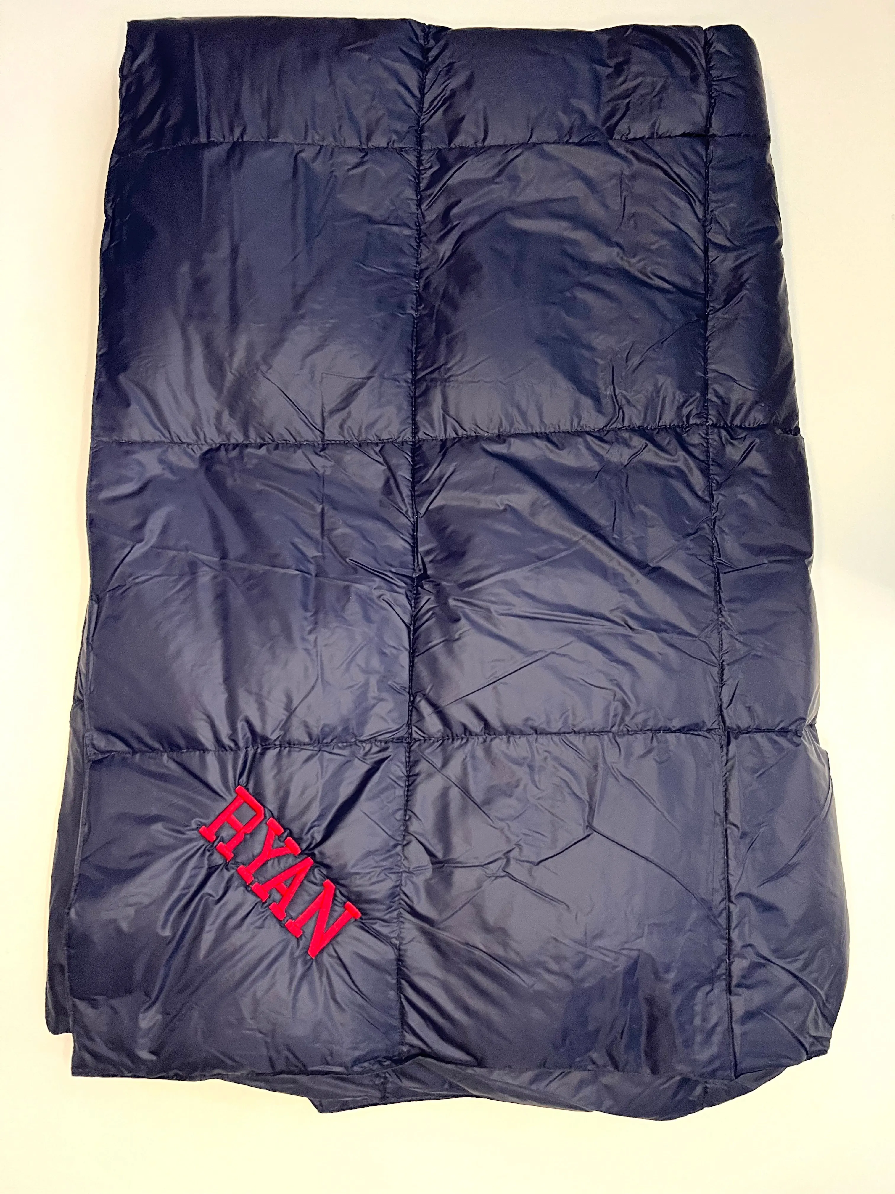 Packable Outdoor Down Blanket with Travel Pouch
