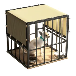 Permeable Dog Shade with Binding and Stainless Copper Accents