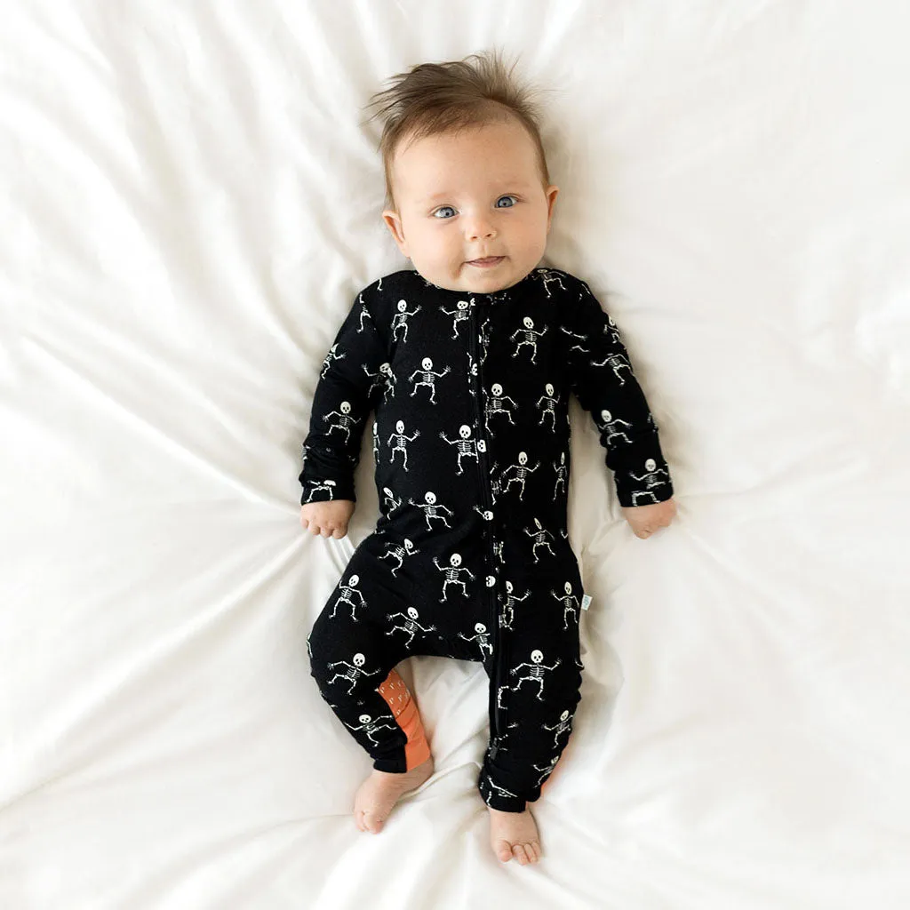 Posh Peanut | Convertible One Piece ~ Dancing Skelly