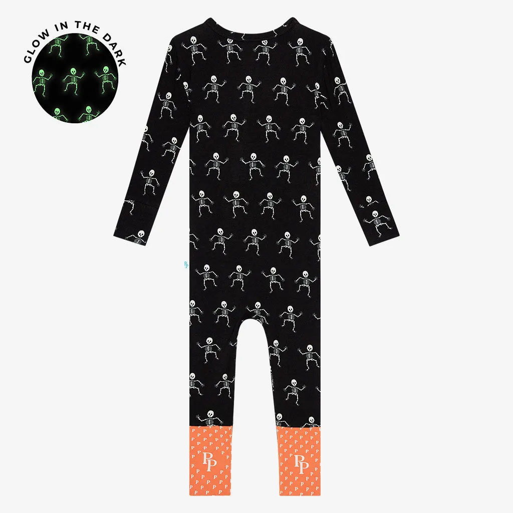 Posh Peanut | Convertible One Piece ~ Dancing Skelly
