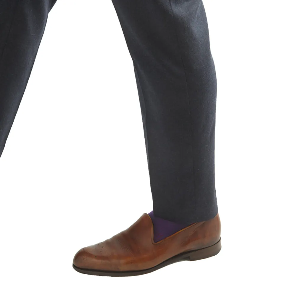 Purple Serious Socks