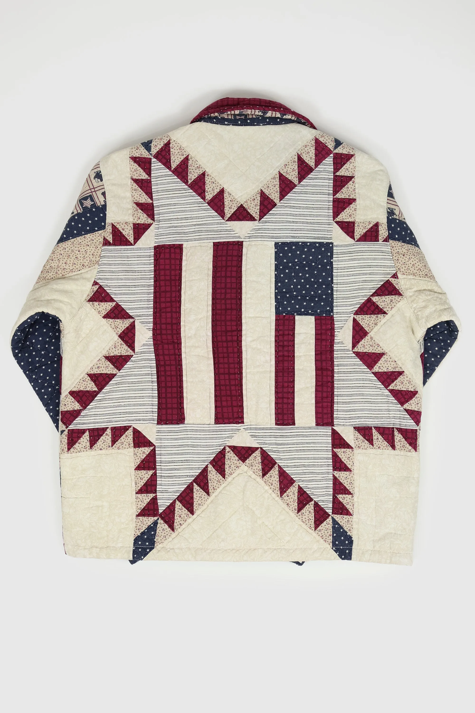 Reworked Quilt Button-Down Chore Jacket 03