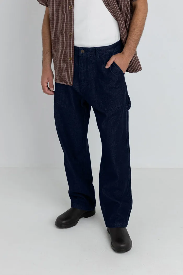Rhythm Carpenter Pant - DEEP BLUE