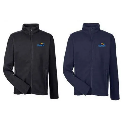 SAND- Full Zip Sweater Fleece